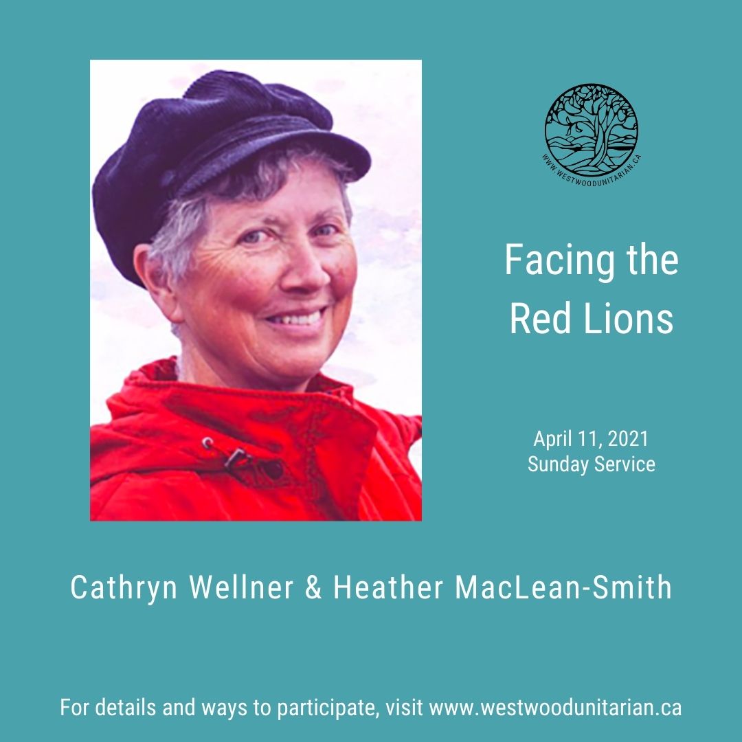 Recording “Facing the Red Lions,” Cathryn Wellner & Heather MacLean-Smith, April 11, 2021