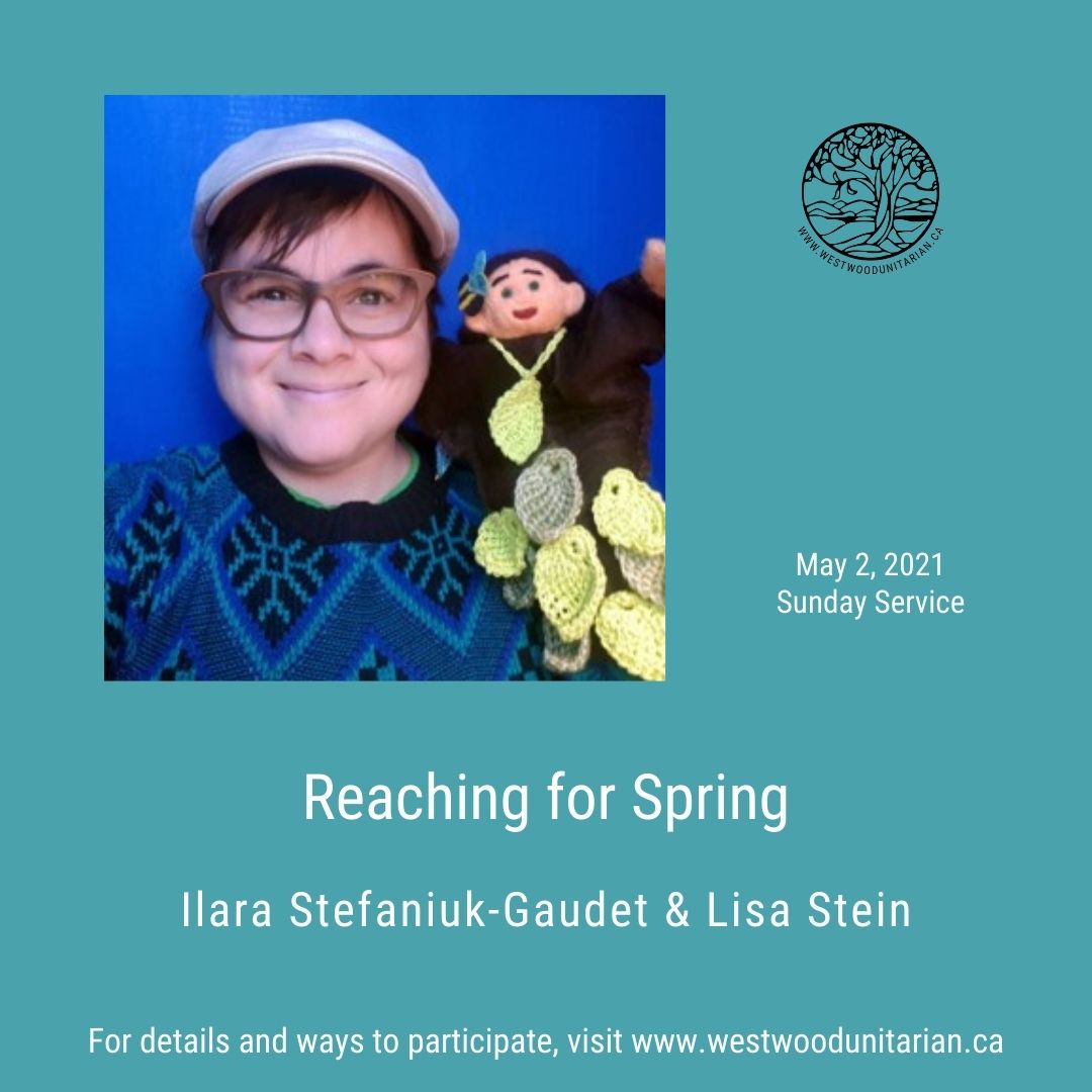 Recording “Reaching for Spring,” Ilara Stefaniuk-Gaudet & Lisa Stein, May 2, 2021