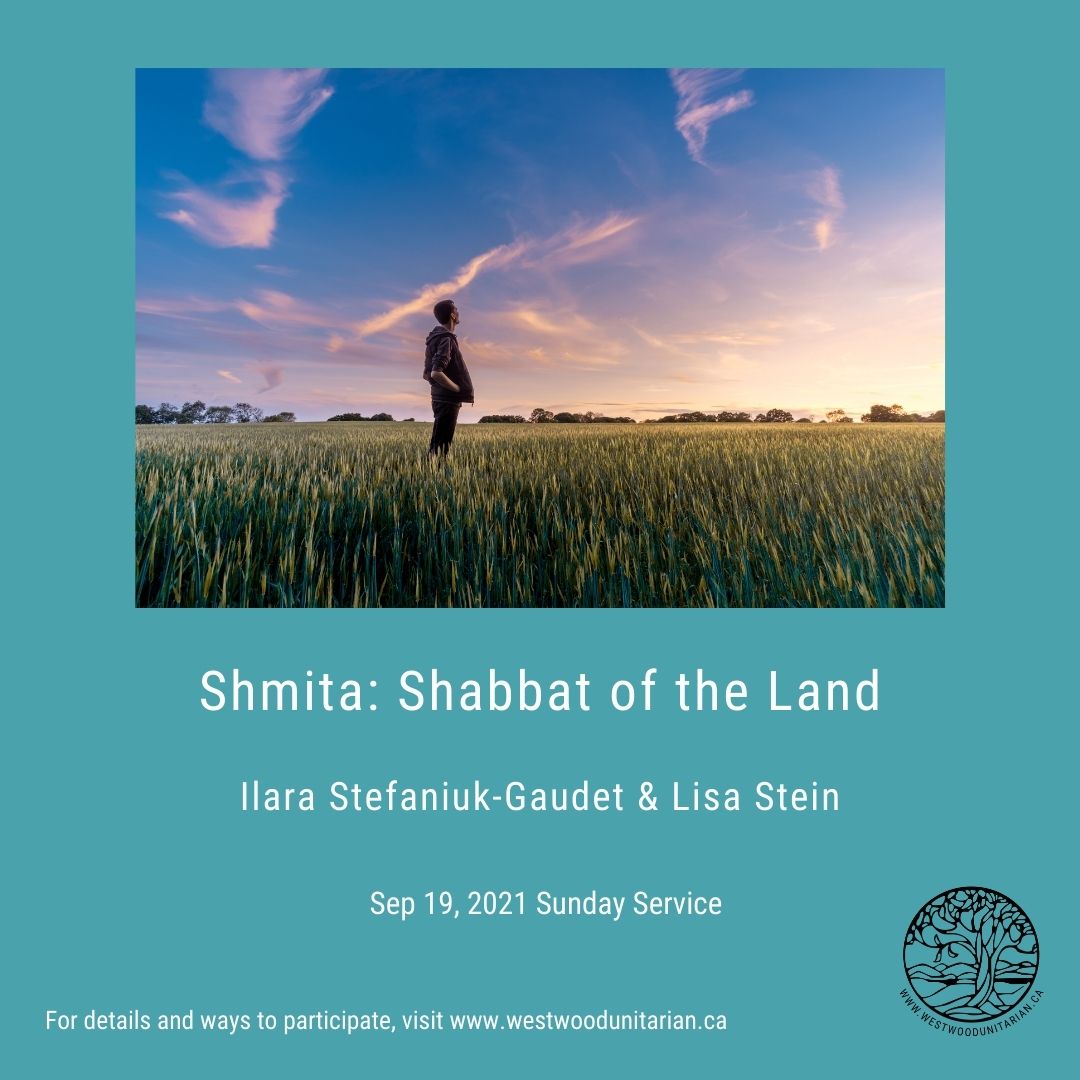 Recording “Shmita: Shabbat of the Land,” Ilara Stefaniuk-Gaudet & Lisa Stein, Sep 19, 2021